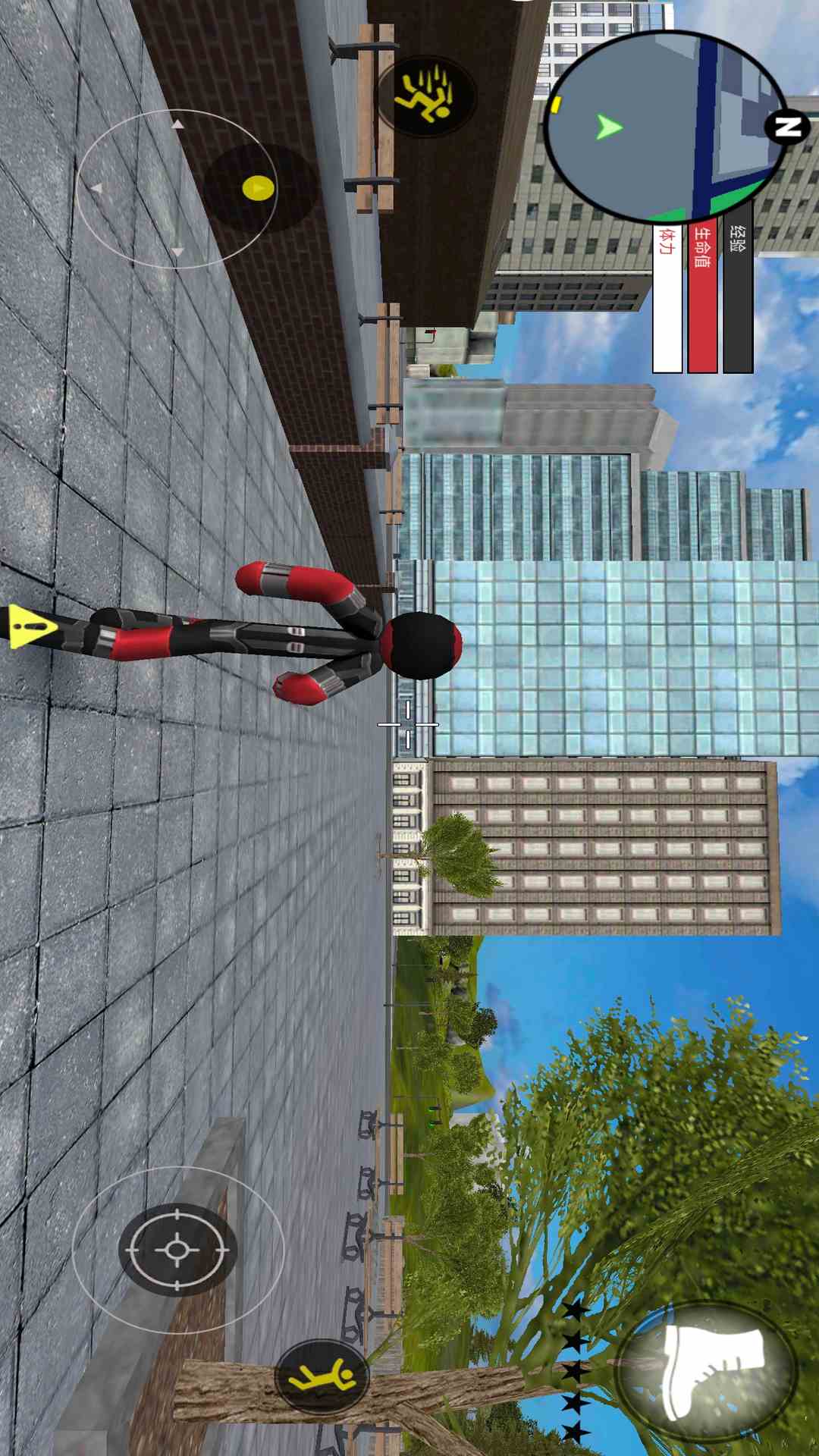 火柴人绳索英雄截图