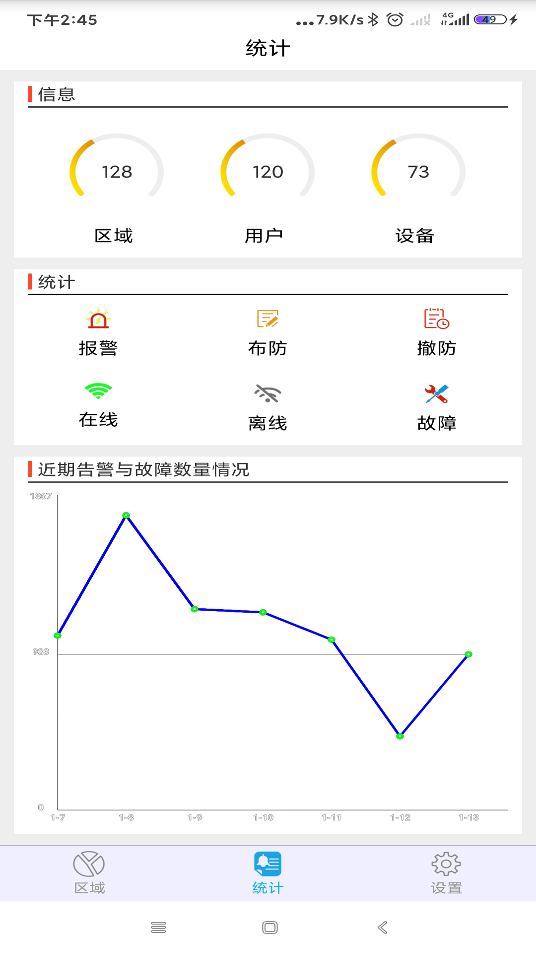 智能安防管理系统截图