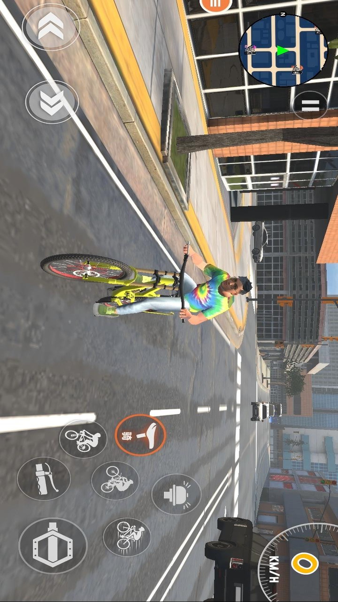 真实自行车驾驶截图