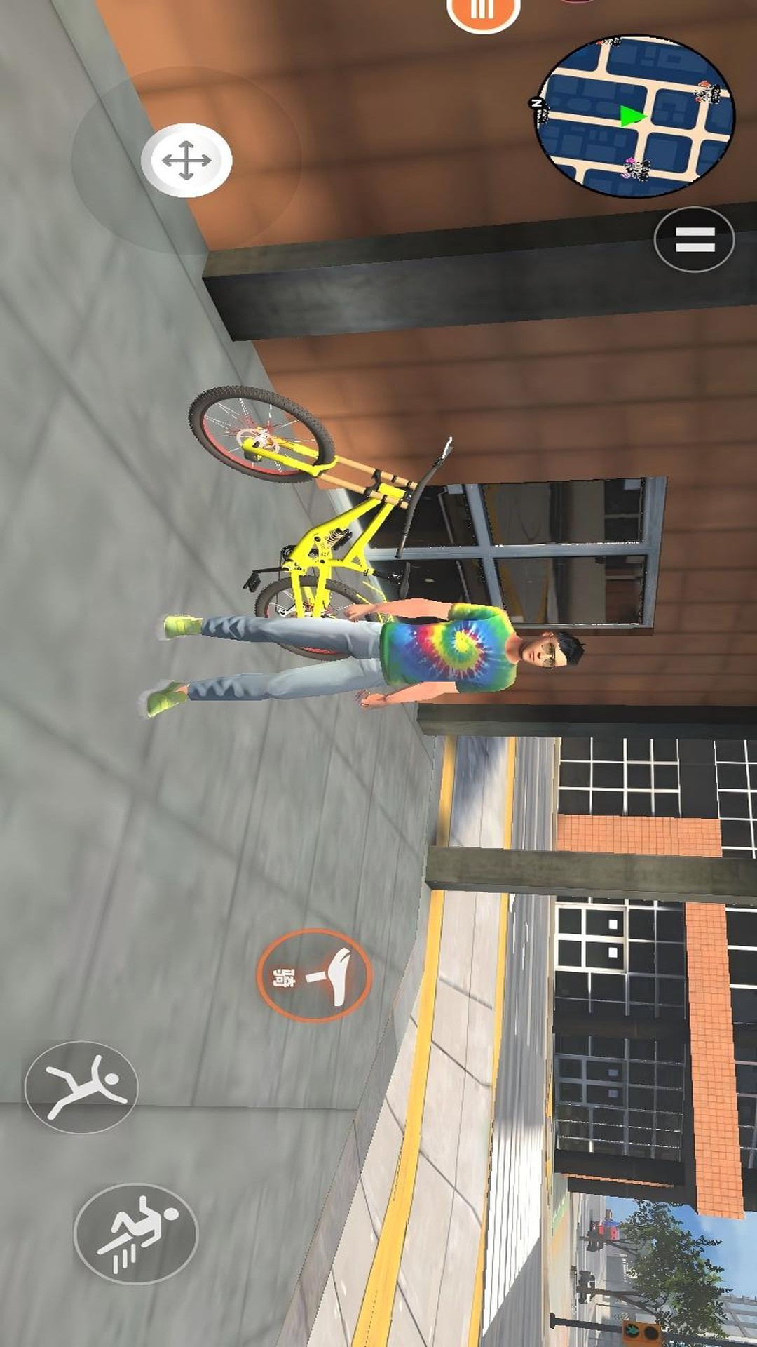 真实自行车驾驶截图